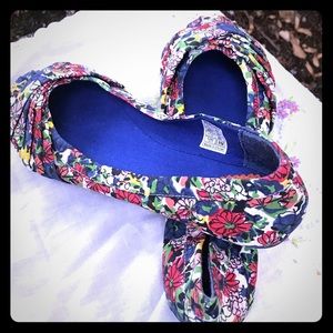 Rocket Dog Floral Flats